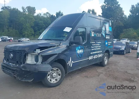 2013 Nissan Nv Cargo Nv2500 Hd S V6 z USA, uszkodzony, nr VIN 1N6BF0LY7DN103396